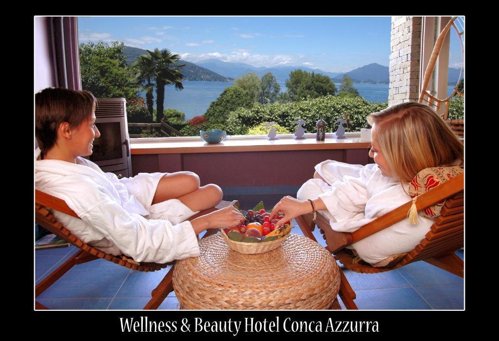 Conca Azzurra Wellness & Beauty Hotel Ranco Eksteriør bilde